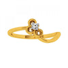 18KT (750) Yellow Gold and Diamond Ring for Women