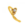 18KT (750) Yellow Gold and Diamond Ring for Women