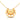 18K gorgeous pendant made of gold with a distinctive shape