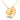 18K gorgeous pendant made of gold with a distinctive shape