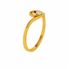 18KT (750) Yellow Gold and Diamond Ring for Women