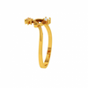 18KT (750) Yellow Gold and Diamond Ring for Women