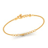 18K 'Love' Word Gold Bracelets