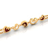 18K Multiple Hearts Designed Gold Bracelet