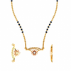 18KT (750) Yellow Gold and Diamond Pendant for Women