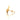 18KT Yellow Gold Stylish Horn-Inspired EterKnight Stud Earring for Men's (Single Piece)