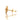 18KT Yellow Gold & Certified Natural Diamond EterKnight Sleek Minimal Stud Earring for Men's (Single Piece)