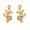 18KT (750) Yellow Gold and Diamond Earring for Women