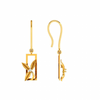 18KT (750) Yellow Gold Diamond Earring for Woman