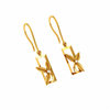 18KT (750) Yellow Gold Diamond Earring for Woman