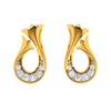 Pleasant Daily Wear 18K Gold Diamond Ear Top