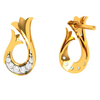 Pleasant Daily Wear 18K Gold Diamond Ear Top