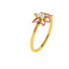 Floral Craft Petals Bloom Aesthetic 18KT Gold Ring