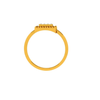 Impeccably Designed Diamond Studded Elegant 18KT Gold Ring