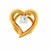 18KT (750) Yellow Gold and Diamond Nosepin for Women