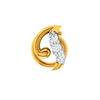 18KT Intricately Designed Diamond Nose Pin For You