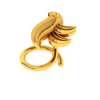 18KT Bird Themed Nose Pin Gold Crafted Intricately For You