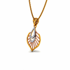 18KT (585) Yellow Gold and Diamond Pendant for Women