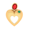 Love-Stuck Gold Pendant