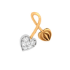 Dual Heart Diamond Pendant