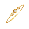 Golden Diamond Bud Bracelet