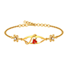 Chained Gold Diamond Bracelet