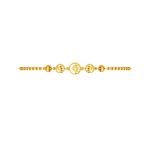 Blossoming Flower Gold Bracelet