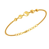 Blossoming Flower Gold Bracelet