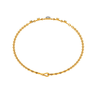 Circular Gold and Diamond Bracelet