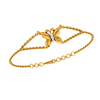 Golden Butterfly Diamond Bracelet