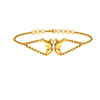 Golden Butterfly Diamond Bracelet