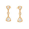 18KT Gold And Diamond Earrings For Women With Precision Of Its Kind