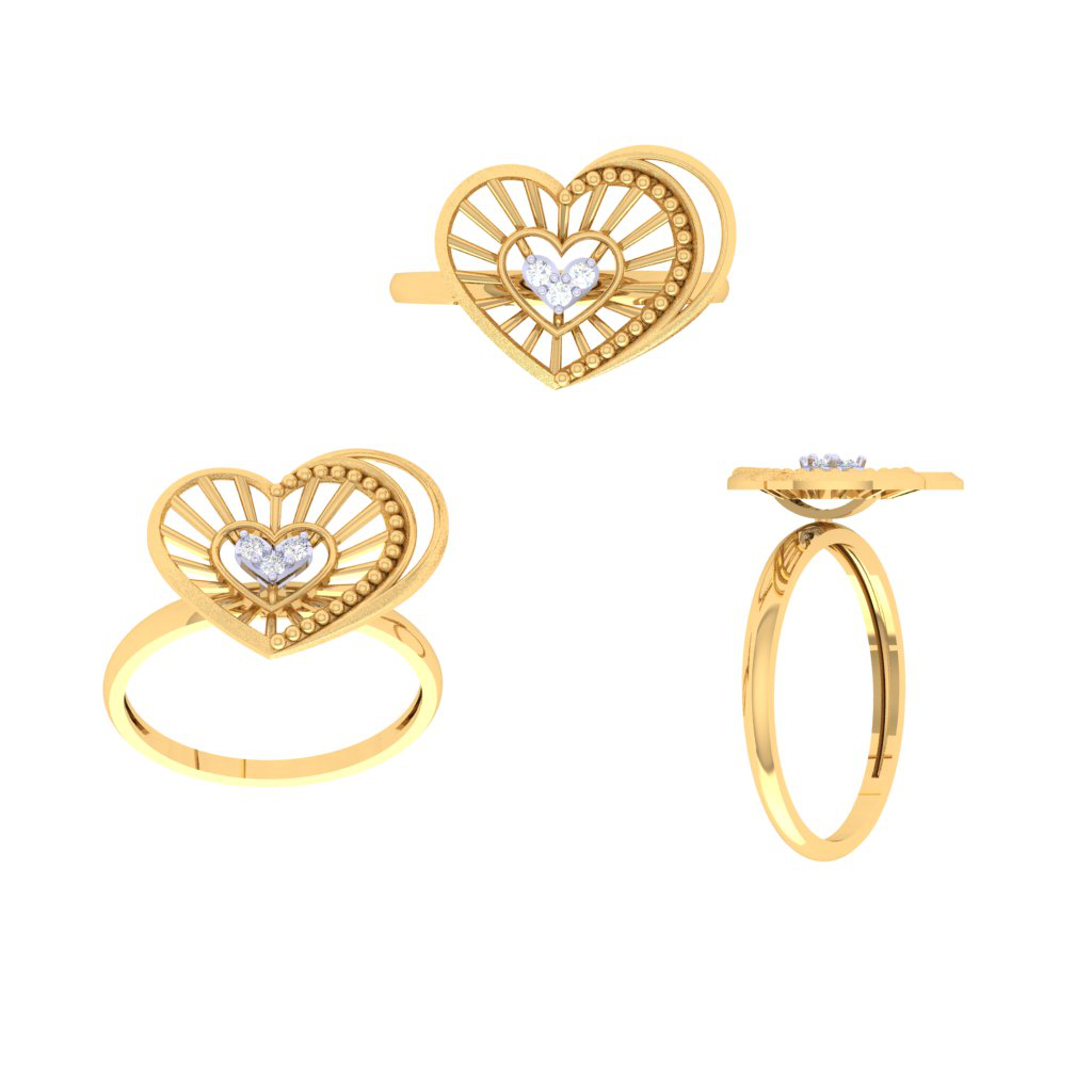 Diamond connection ring