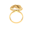 Shimmering Classy Gold Ring 