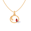 Spectacular Gold Diamond Pendant