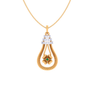 Sparkling Dangle Diamond Pendant