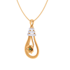 Sparkling Dangle Diamond Pendant