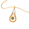 Sparkling Dangle Diamond Pendant