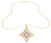 Immaculately Crafted Gold Diamond Pendant 