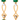 Stylish Stone Studded Gold Diamond Earrings For Women