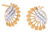 Latest Diamond Earrings Design With Gold