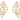 Designer Diamond Earrings With Gold Curated For You