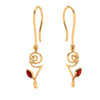 Floral Dangler Earring for Women