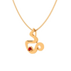 Love Chai Gold Pendant