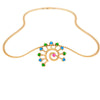 18K Multi-Coloured Gold Pendant Design For You