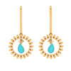 18K Gold Casual Earrings