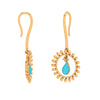 18K Gold Casual Earrings