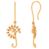 18k OM Motif Dangler Earrings From Online Collection