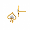 18KT (750) Yellow Gold and Diamond Earring for Women