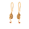 Enticing Petite Drop 18K Gold Earrings